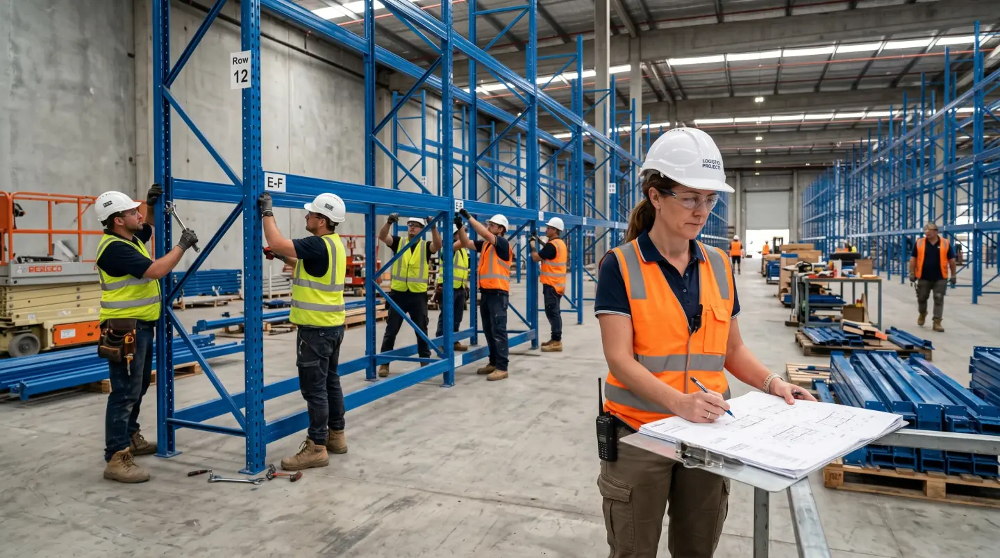 Project and installation management services for warehouse racking in Central PA